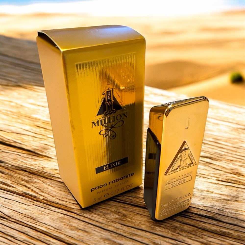 NIB! Paco Rabanne 1 Million Elixir-E.D.P.INTENSE -5ML/.17FL OZ MINI